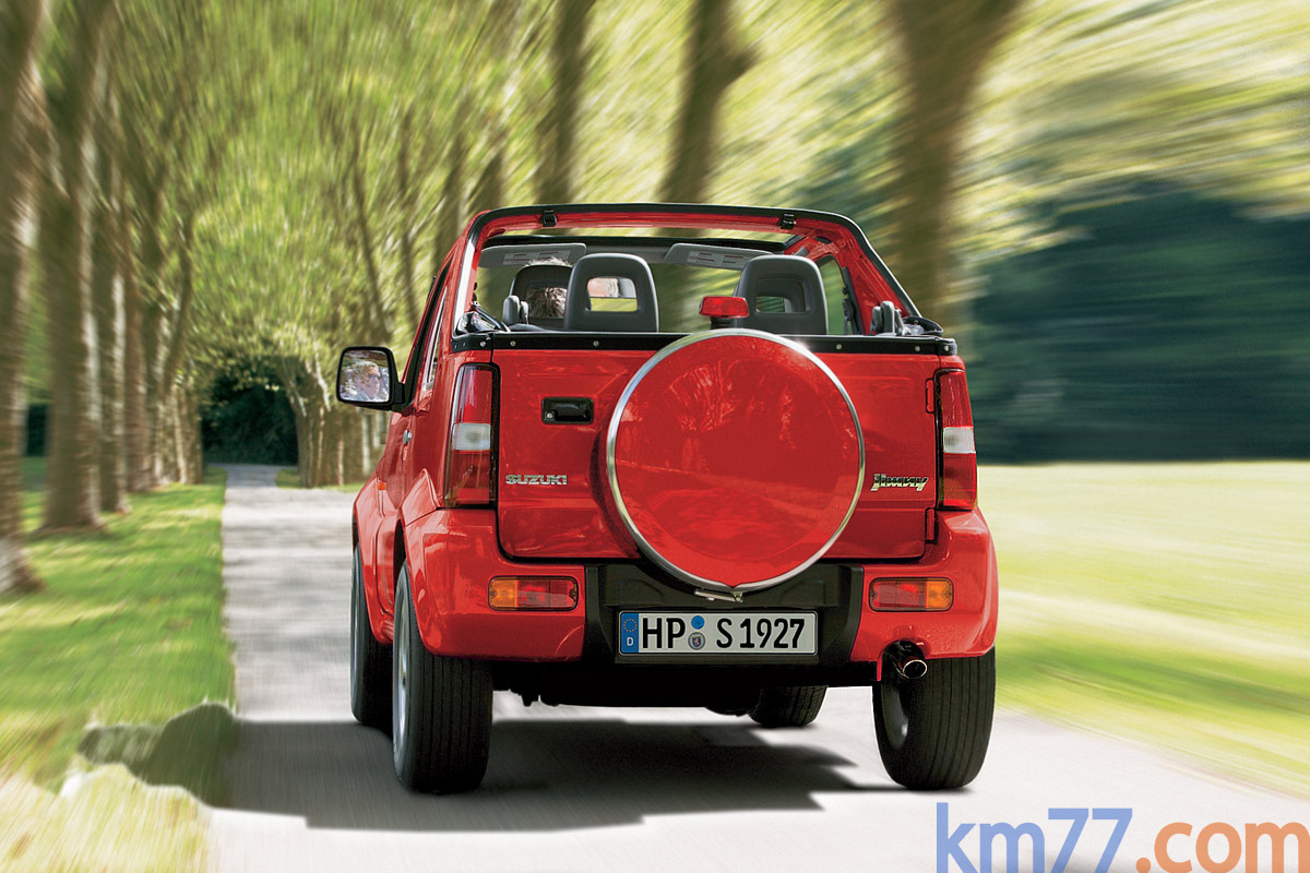 Suzuki Jimny Gama Jimny (2008) Gama Jimny (2008) Todo terreno Rojo Brillante Exterior Lateral-Posterior 3 puertas
