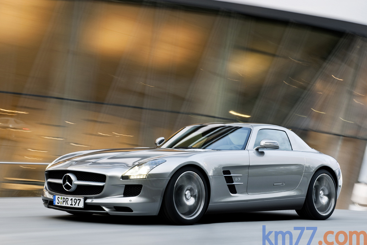 Mercedes benz sls amg alubeam silver #2