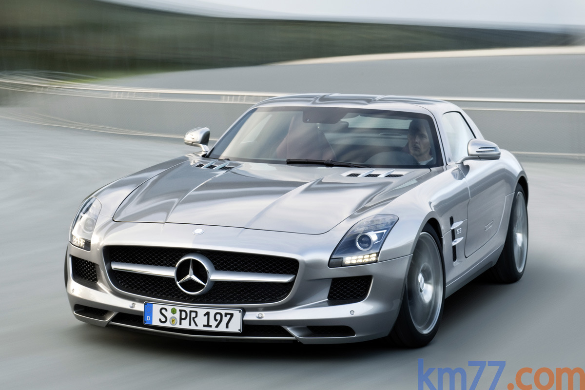 Mercedes benz sls amg alubeam silver #4