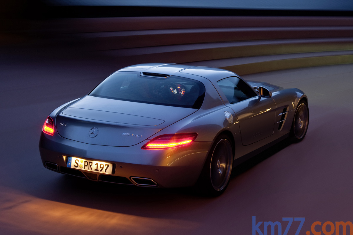 Mercedes benz sls amg alubeam silver #7