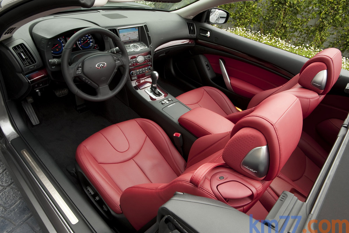 Infiniti G 37 Gama G Cabrio Descapotable Interior Asientos 2 puertas