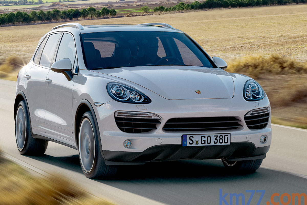 Porsche Cayenne Cayenne S Hybrid 379 CV Cayenne S Hybrid 379 CV Todo terreno Blanco Arena Exterior Lateral-Frontal 5 puertas