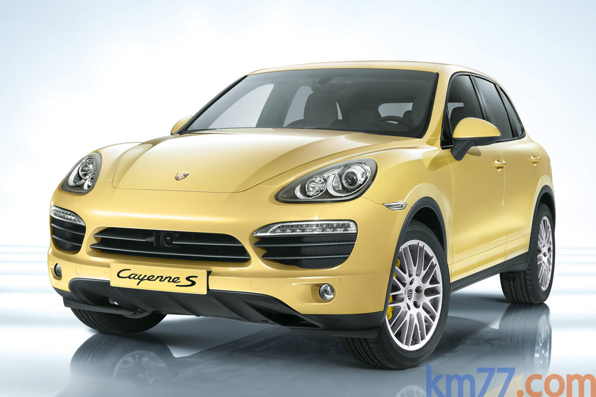 Porsche Cayenne Cayenne S 400 CV Cayenne S 400 CV Todo terreno Amarillo Arena Exterior Frontal-Lateral 5 puertas