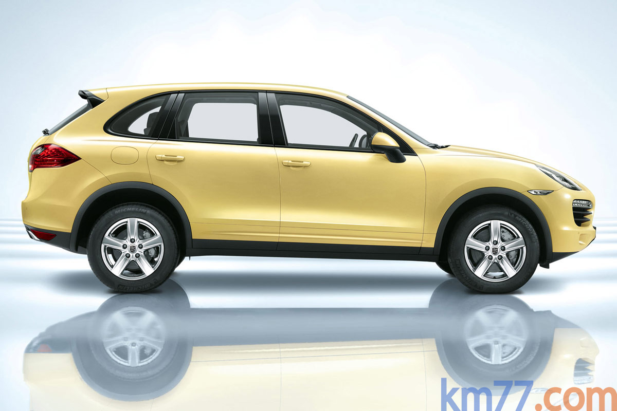 Porsche Cayenne Cayenne S 400 CV Cayenne S 400 CV Todo terreno Amarillo Arena Exterior Lateral 5 puertas