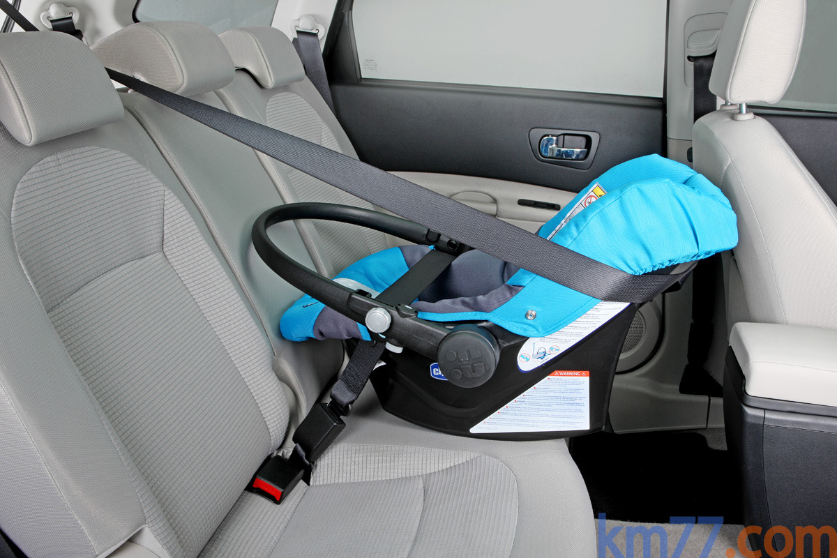 Where are the isofix points in a nissan qashqai #8
