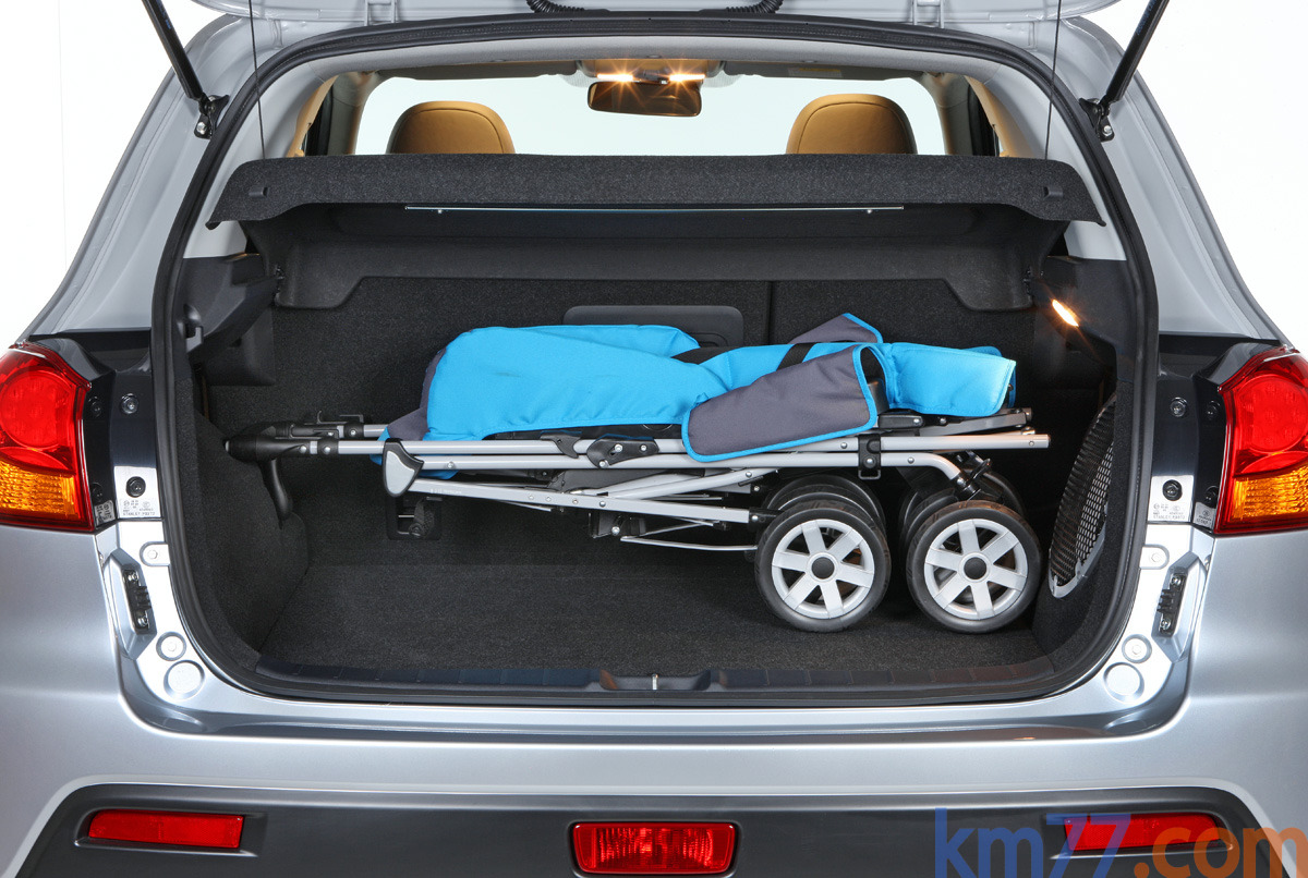 Capacidad maletero mitsubishi asx