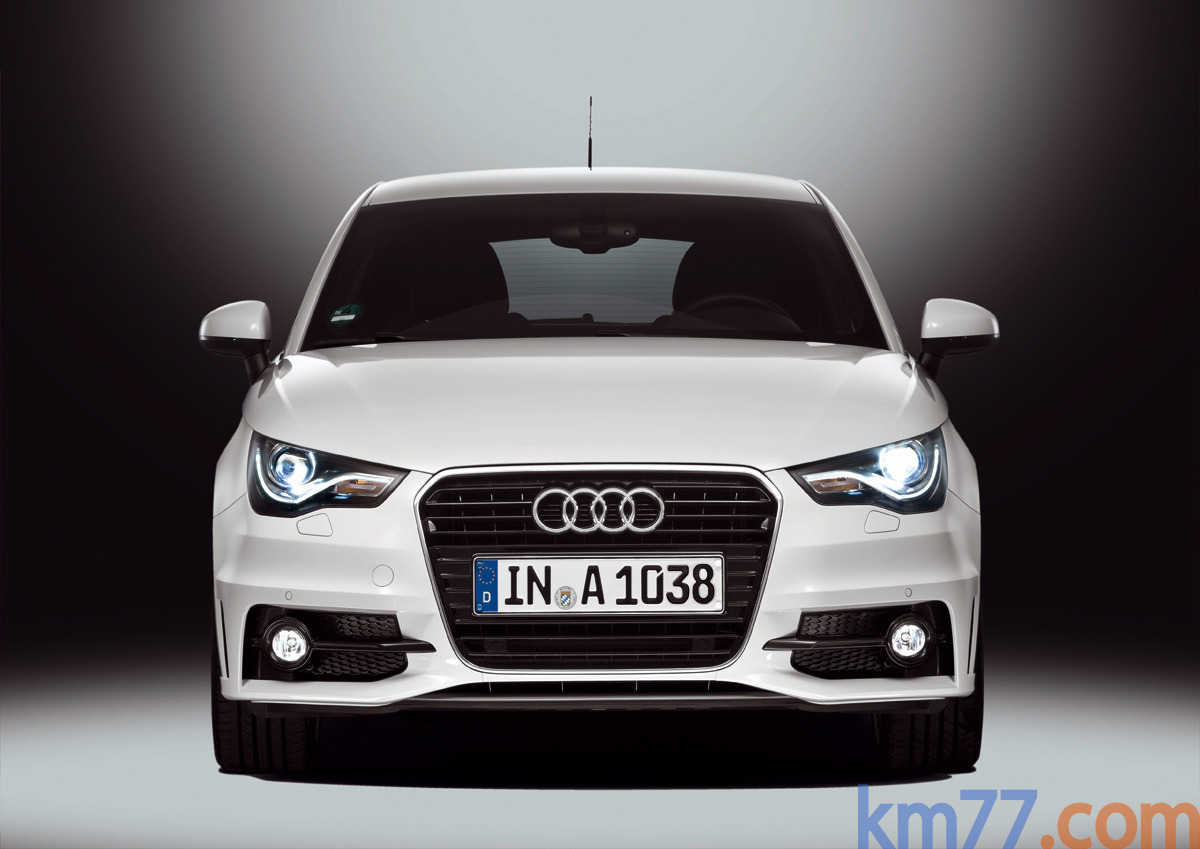 Audi A1 1.4 TFSI 185 CV S line Turismo Blanco Amalfi Exterior Frontal 3 puertas