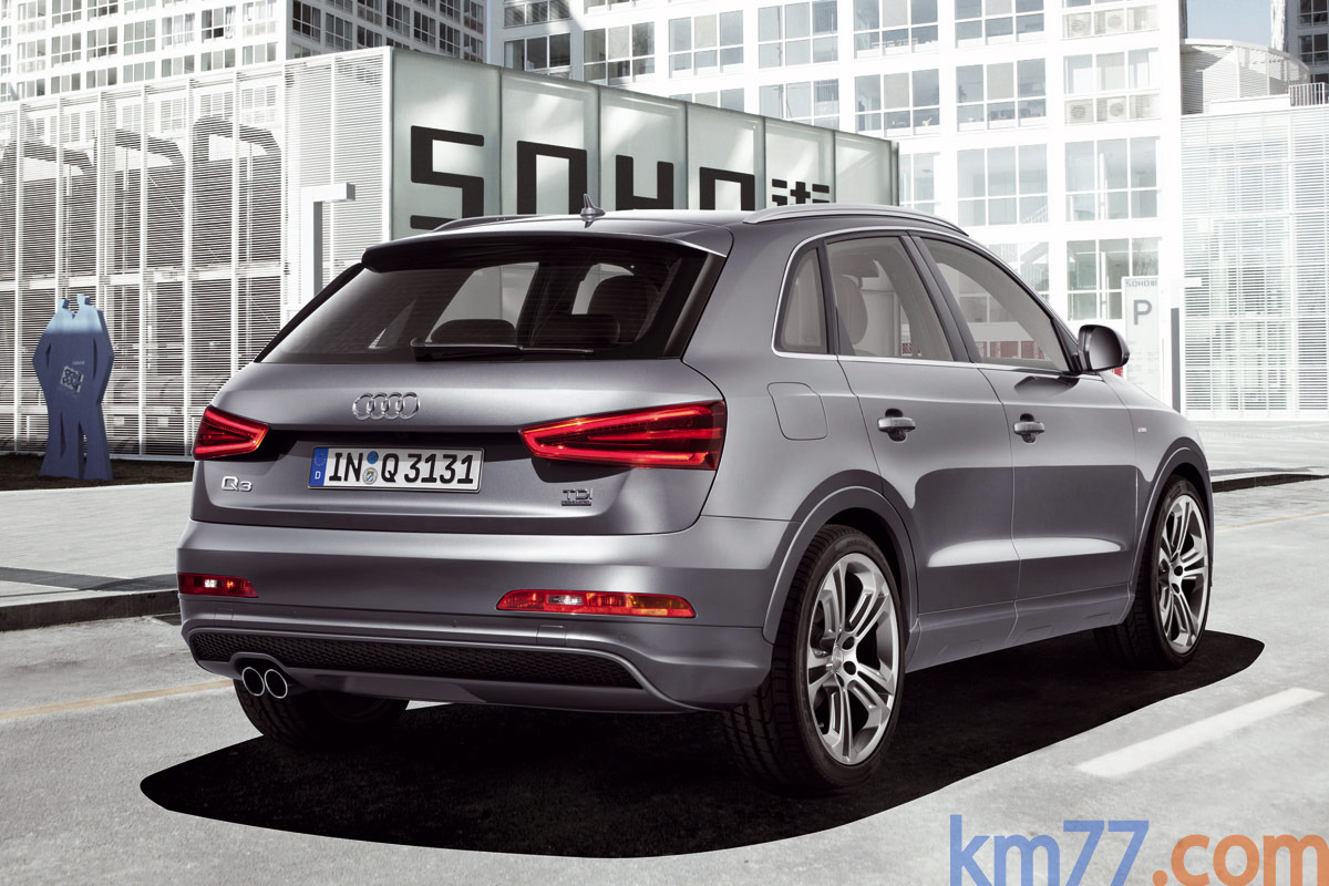 Audi Q3 2.0 TDI 177 CV quattro (Paquete S line) S line Todo terreno Gris monz&oacute;n metalizado Exterior Posterior-Lateral 5 puertas