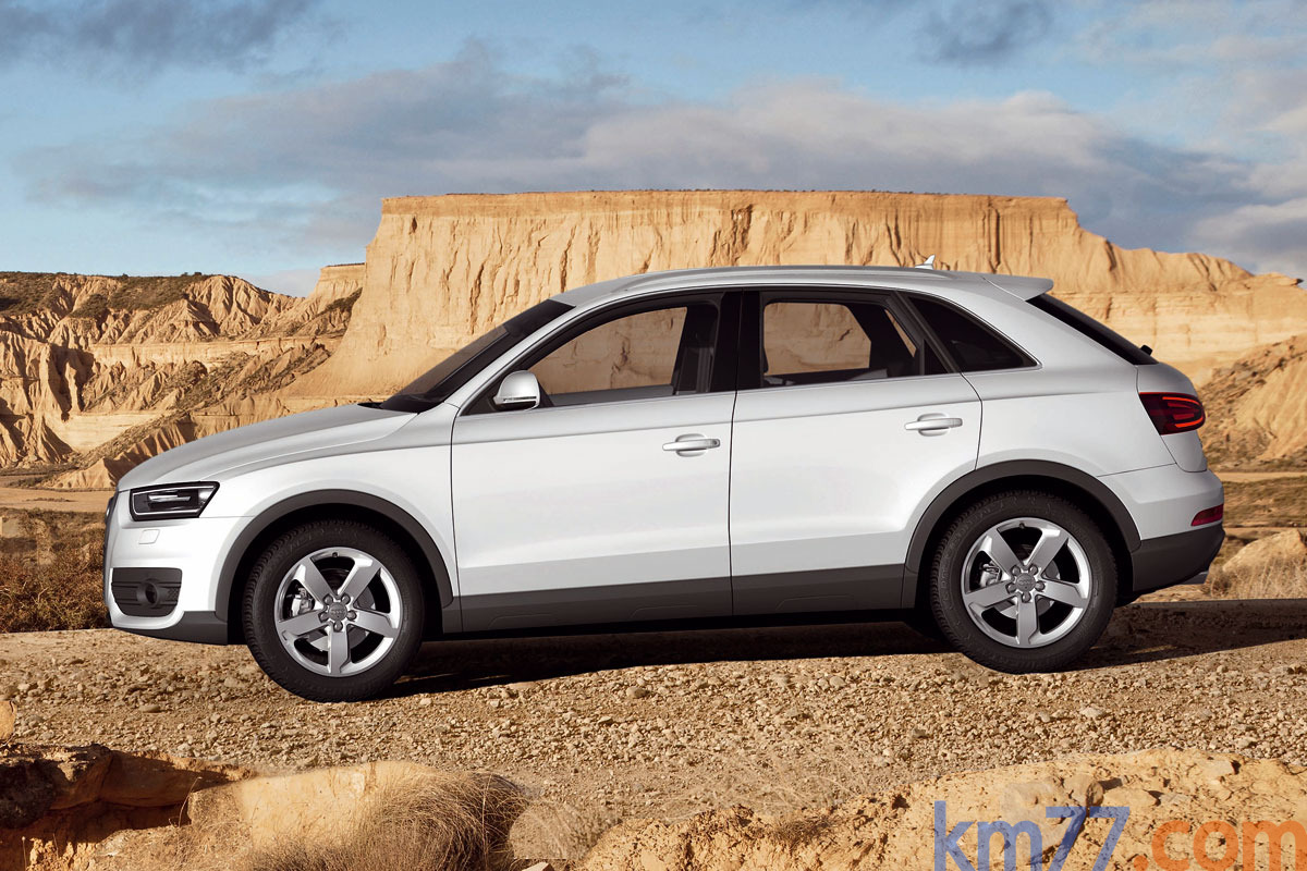 Audi Q3 2.0 TFSI 211 CV quattro (Paquete S line) S line Todo terreno Blanco Amalfi Exterior Lateral 5 puertas