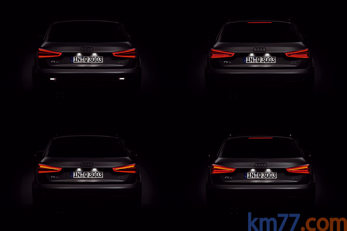 Audi Q3 Gama Q3 Gama Q3 Todo terreno Exterior Pilotos 5 puertas
