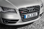 Audi A8 S8 S8 Turismo Plata Hielo Metalizado Exterior Parrilla 4 puertas