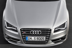 Audi A8 S8 S8 Turismo Plata Hielo Metalizado Exterior Frontal 4 puertas