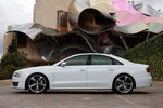 Audi A8 S8 S8 Turismo Blanco Ibis Exterior Lateral 4 puertas