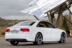 Audi A8 S8 S8 Turismo Blanco Ibis Exterior Posterior-Lateral 4 puertas