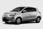 Mitsubishi Mirage Gama Mirage (modelo para Jap&oacute;n) Gama Mirage (modelo para Jap&oacute;n) Turismo Exterior Frontal-Lateral 5 puertas