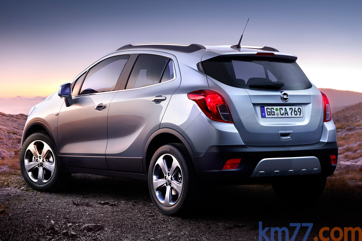 Opel Mokka Gama Mokka Gama Mokka Todo terreno Plata Blade Exterior Lateral-Posterior 5 puertas