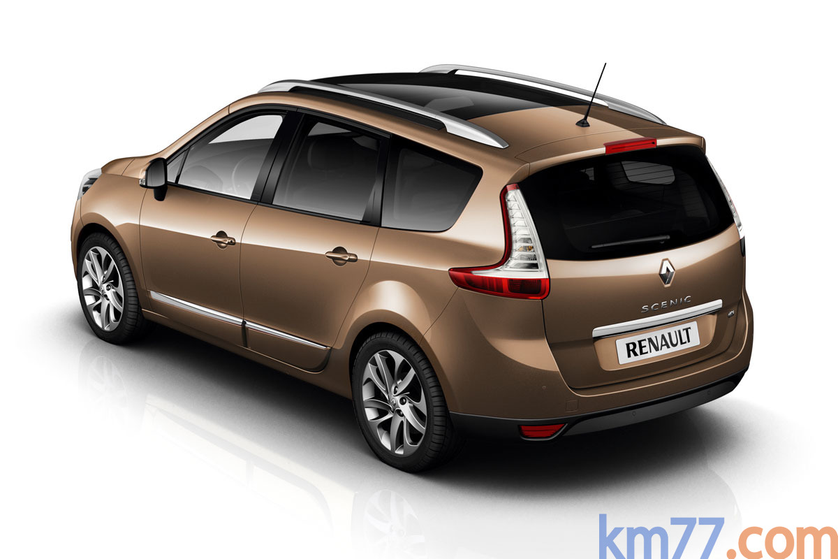 Renault Grand Sc&eacute;nic Gama Grand Sc&eacute;nic Gama Grand Sc&eacute;nic Monovolumen Marr&oacute;n Moka Exterior Lateral-Posterior 5 puertas