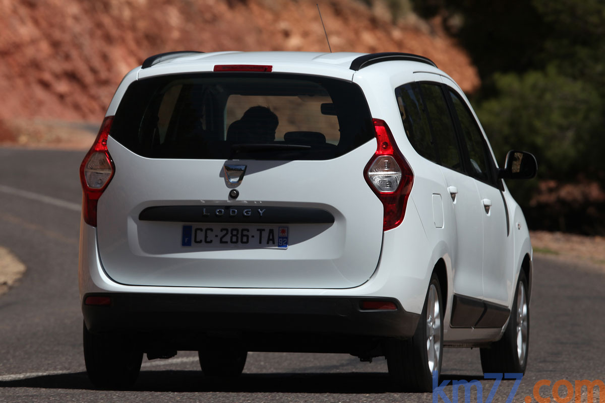 Dacia Lodgy Gama Lodgy Gama Lodgy Monovolumen Blanco Glaciar Exterior Posterior-Lateral 5 puertas
