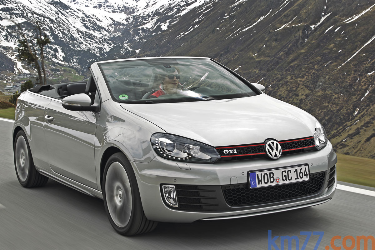 Volkswagen Golf GTI GTI Descapotable Plata Tungsteno metalizado Exterior Lateral-Frontal 3 puertas