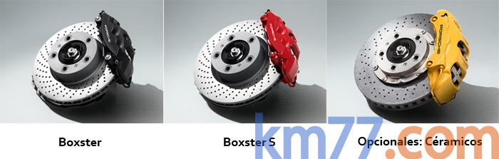 Porsche Boxster Gama Boxster Gama Boxster Descapotable T&eacute;cnica Frenos 2 puertas