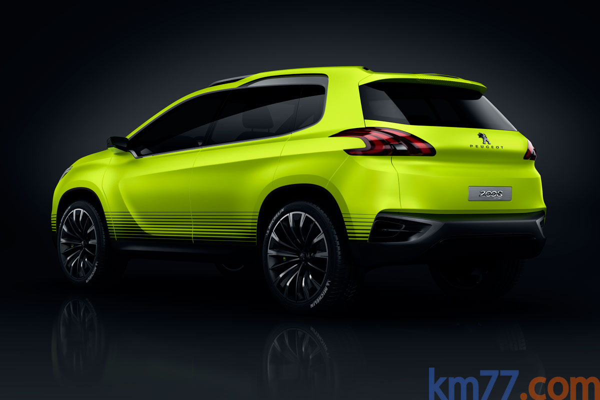 Peugeot 2008 Concept Todo terreno Exterior Lateral-Posterior 5 puertas