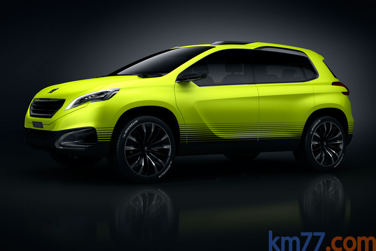 Peugeot 2008 Concept Todo terreno Exterior Lateral 5 puertas