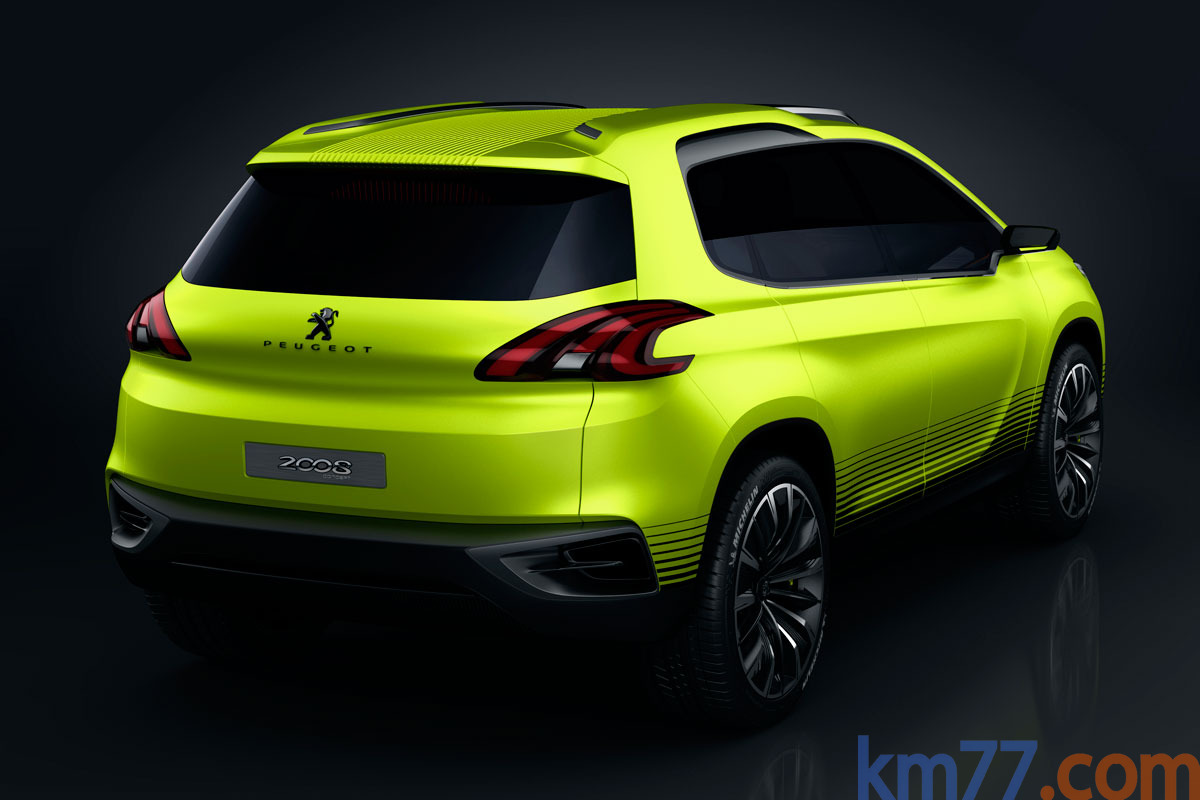 Peugeot 2008 Concept Todo terreno Exterior Posterior-Lateral 5 puertas