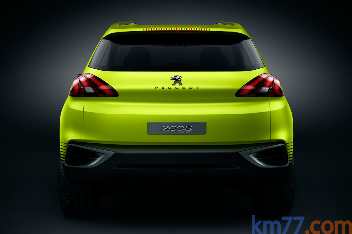 Peugeot 2008 Concept Todo terreno Exterior Posterior 5 puertas