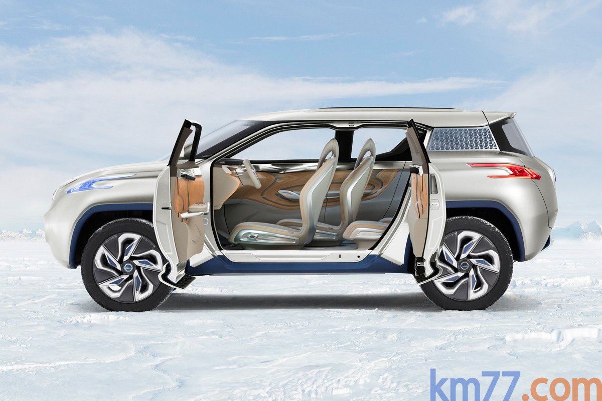 Nissan TeRRA SUV concept Todo terreno Exterior Lateral 5 puertas