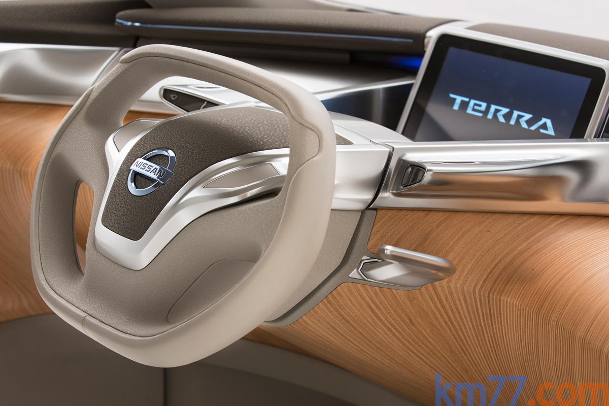 Nissan TeRRA SUV concept Todo terreno Interior Volante 5 puertas