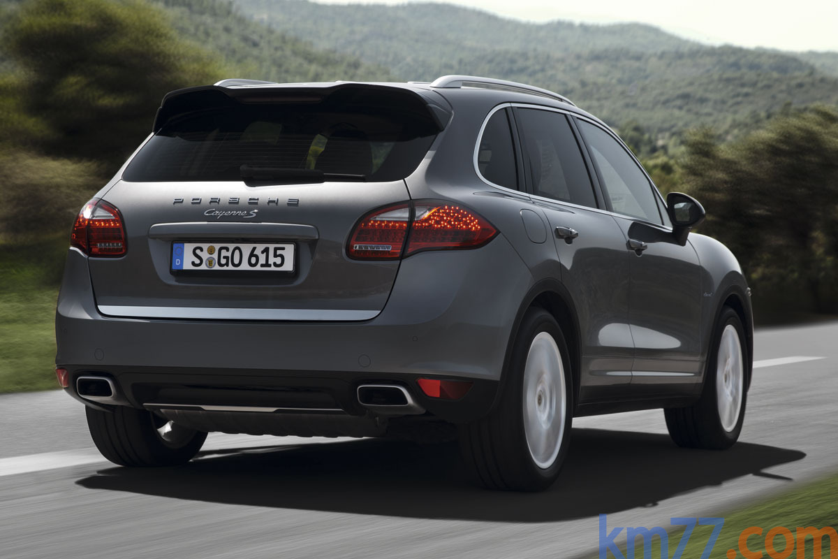 Porsche Cayenne Cayenne S Diesel Cayenne S Diesel Todo terreno Gris Lava Metalizado Exterior Posterior-Lateral 5 puertas