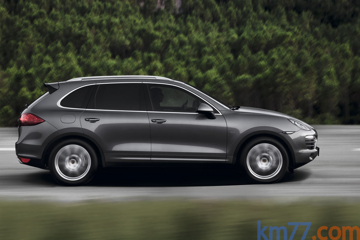 Porsche Cayenne Cayenne S Diesel Cayenne S Diesel Todo terreno Gris Lava Metalizado Exterior Lateral 5 puertas