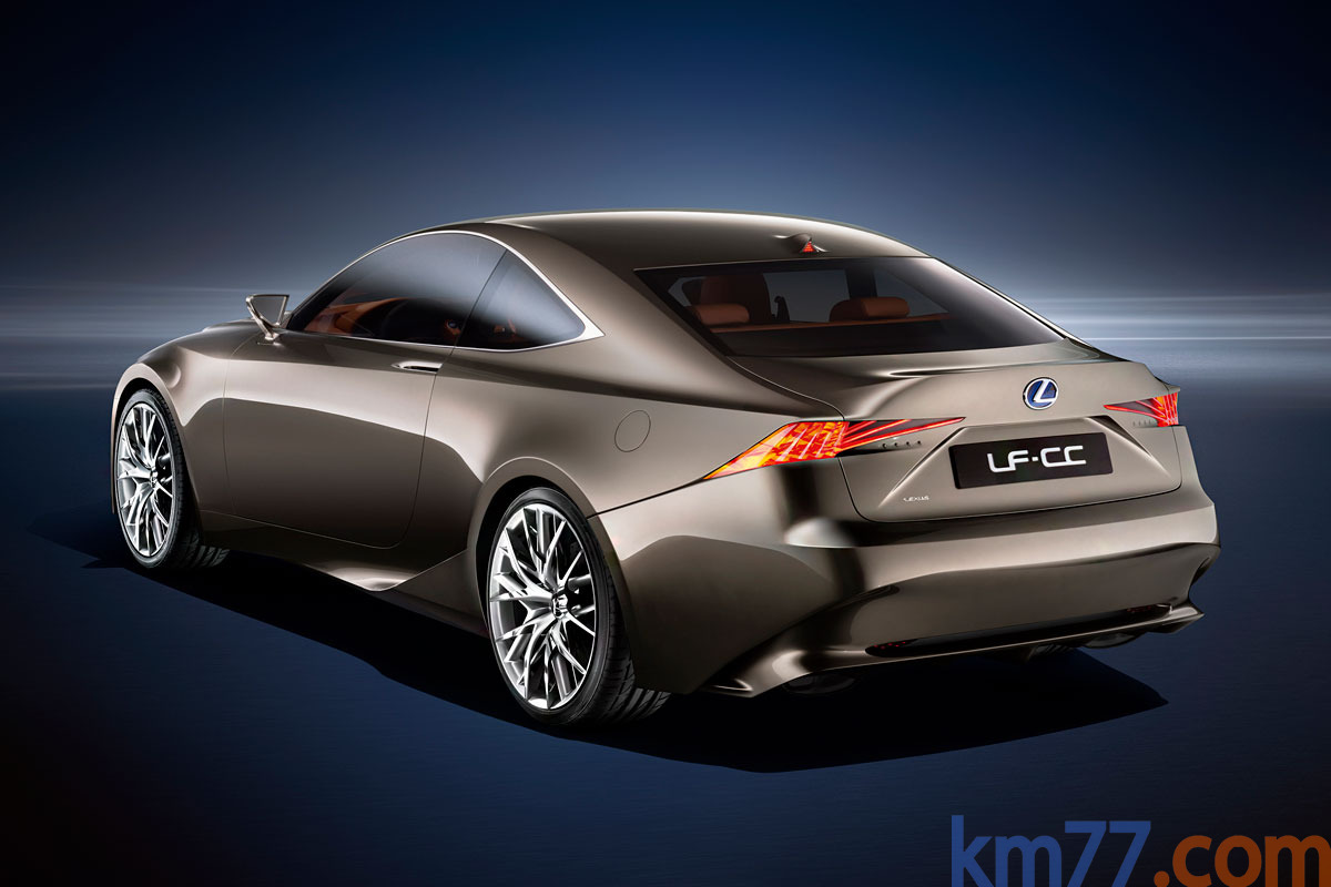 Lexus LF-CC prototipo Coup&eacute; Exterior Lateral-Posterior 3 puertas