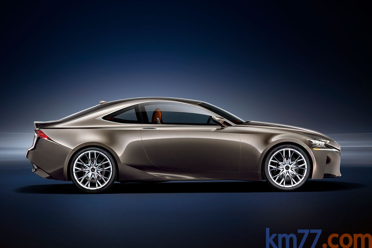 Lexus LF-CC prototipo Coup&eacute; Exterior Lateral 3 puertas