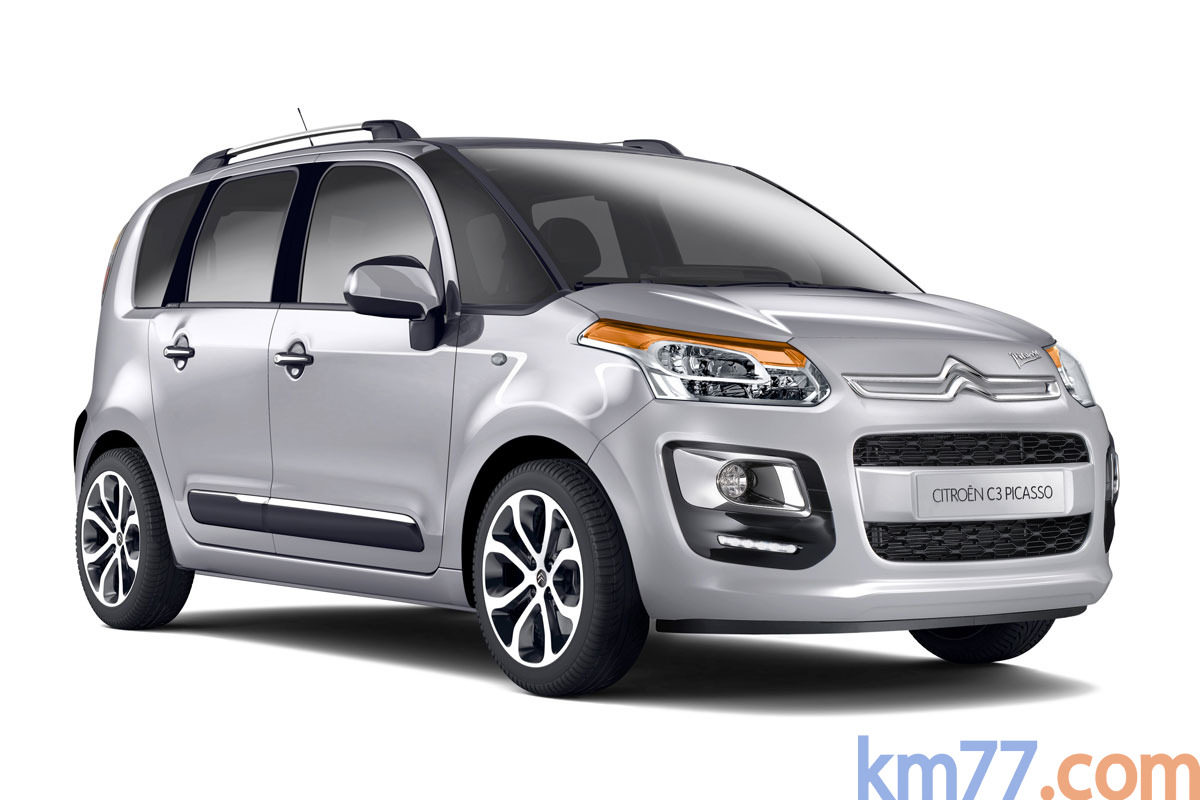 Citro&euml;n C3 Picasso Gama C3 Picasso Gama C3 Picasso Monovolumen Gris Aluminio Metalizado Exterior Lateral-Frontal 5 puertas