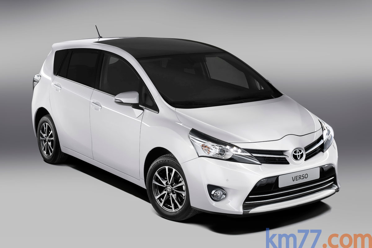 Toyota Verso Gama Verso Gama Verso Monovolumen Pearl White Exterior Lateral-Frontal 5 puertas