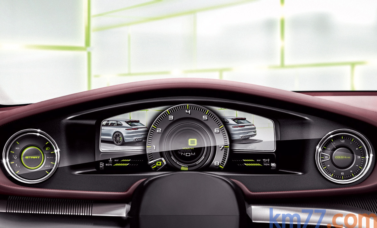 Porsche Panamera Sport Turismo prototipo Turismo familiar Interior Cuadro de instrumentos 5 puertas