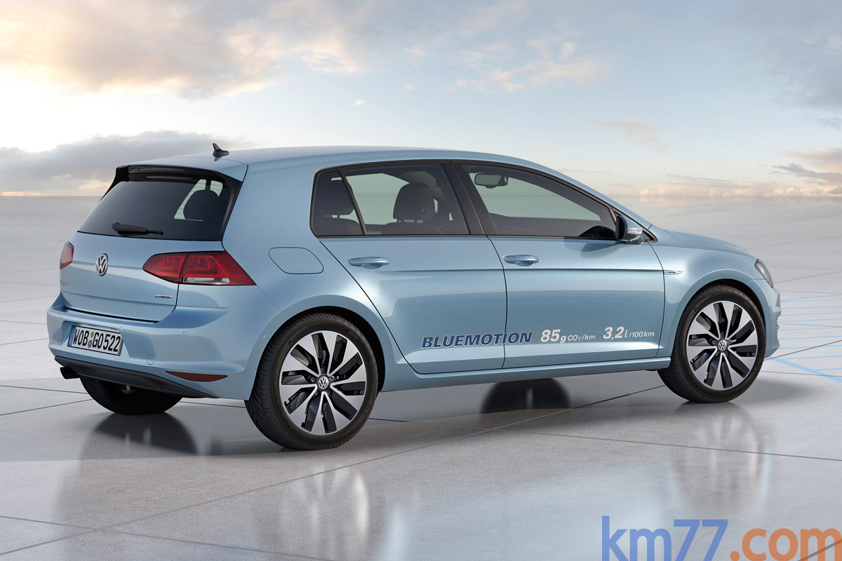 Volkswagen Golf BlueMotion prototipo Turismo Exterior Posterior-Lateral 5 puertas