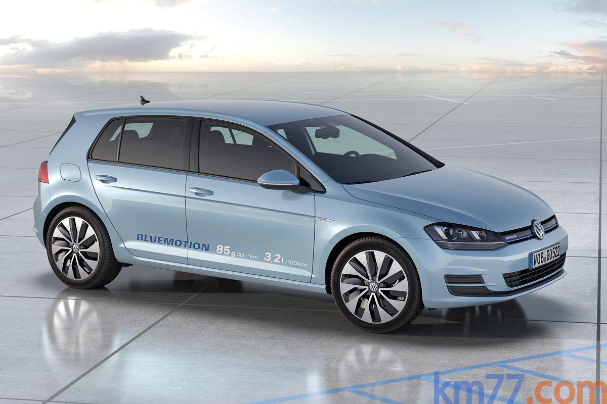 Volkswagen Golf BlueMotion prototipo Turismo Exterior Frontal-Lateral 5 puertas