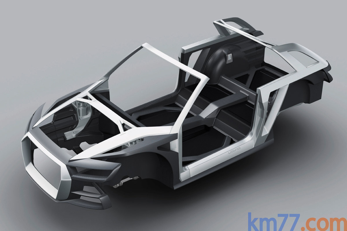 Audi crosslane coup&eacute; prototipo Todo terreno T&eacute;cnica Chasis
