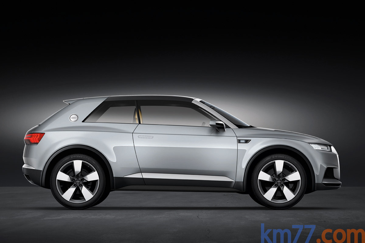 Audi crosslane coup&eacute; prototipo Todo terreno Exterior Lateral