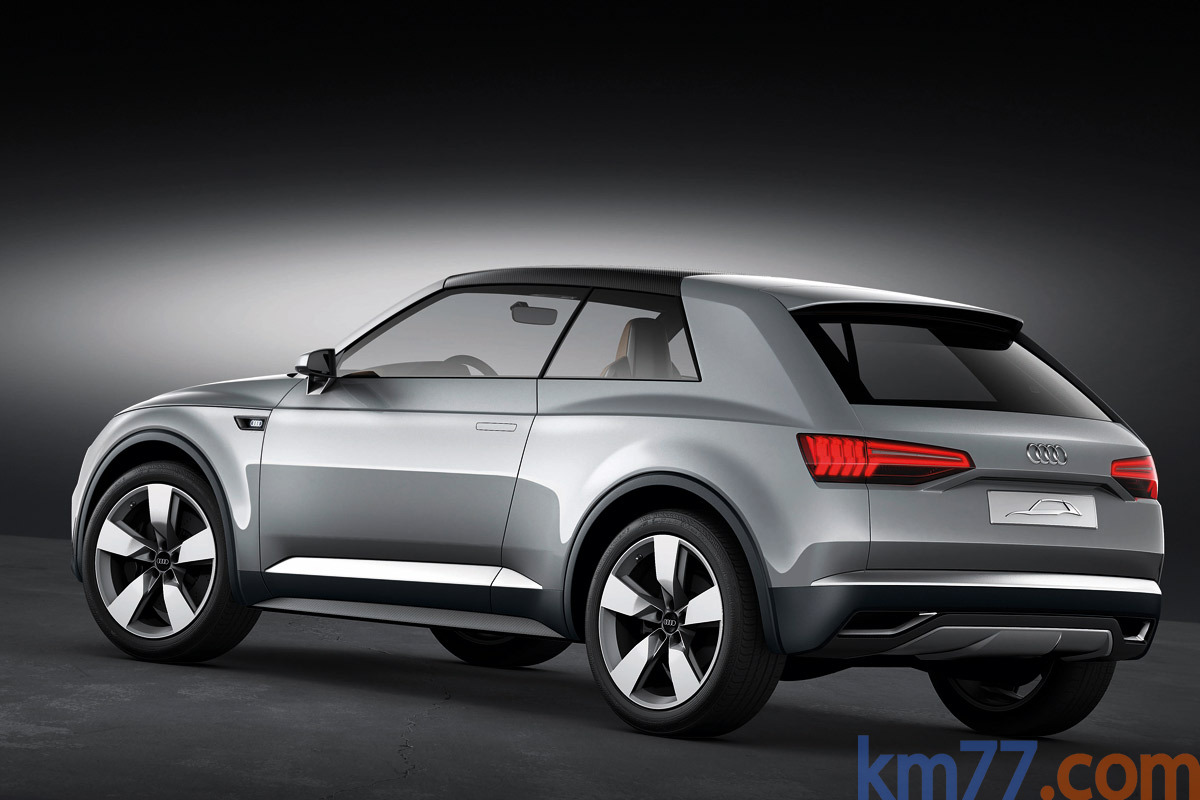 Audi crosslane coup&eacute; prototipo Todo terreno Exterior Posterior-Lateral