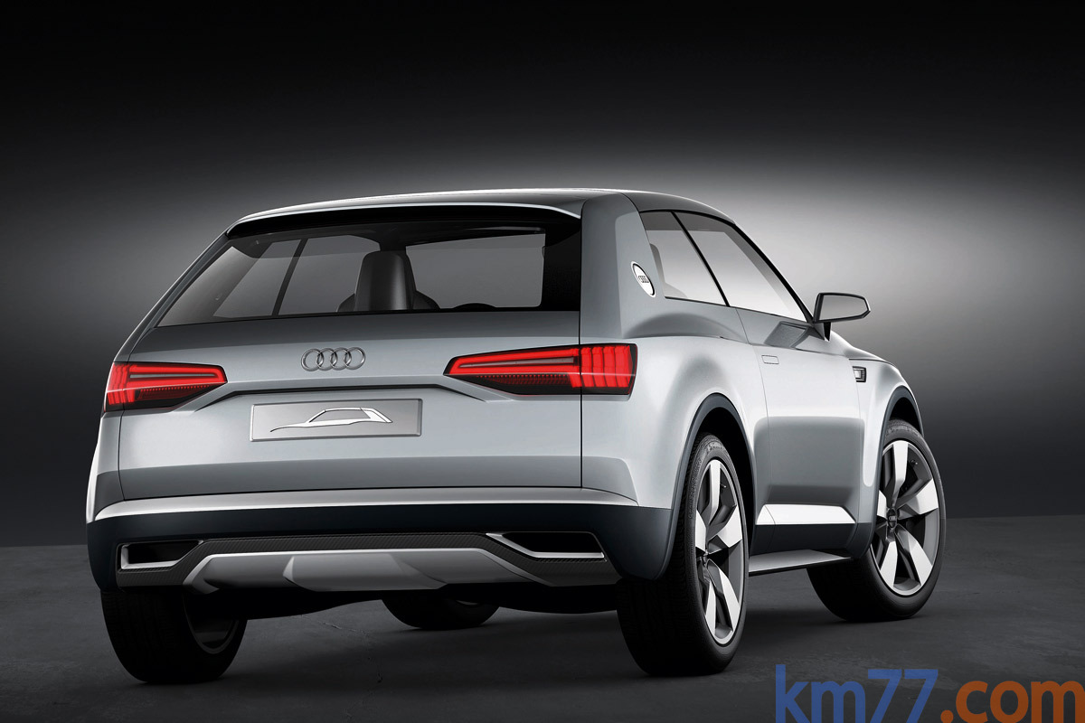 Audi crosslane coup&eacute; prototipo Todo terreno Exterior Posterior-Lateral