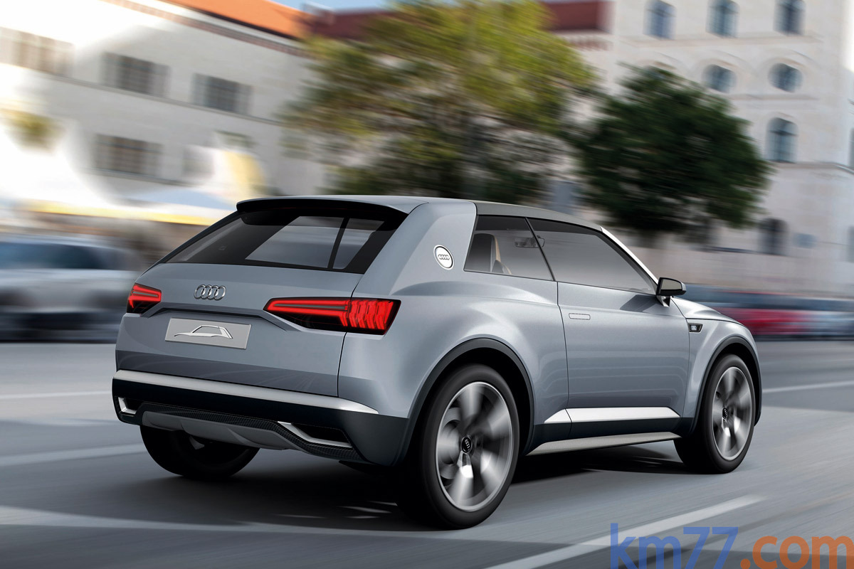 Audi crosslane coup&eacute; prototipo Todo terreno Exterior Posterior-Lateral