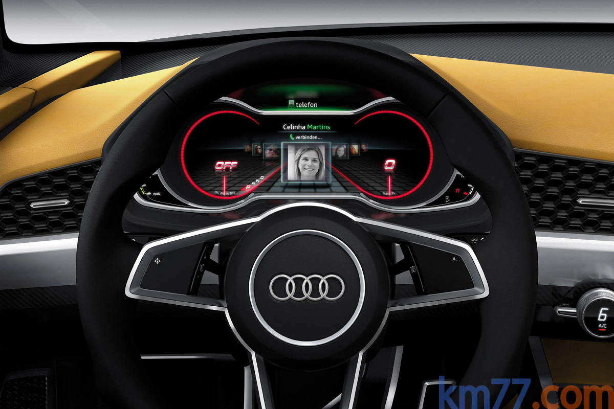 Audi crosslane coup&eacute; prototipo Todo terreno Interior Volante