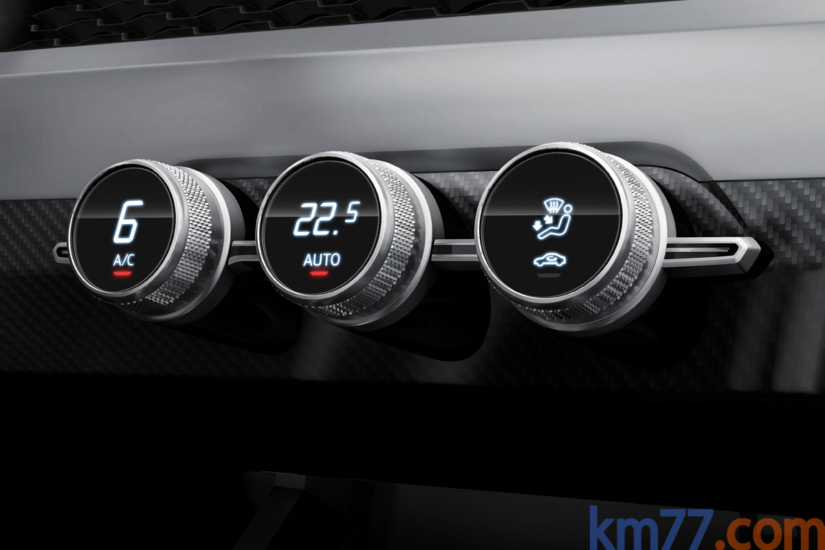Audi crosslane coup&eacute; prototipo Todo terreno Interior Detalle