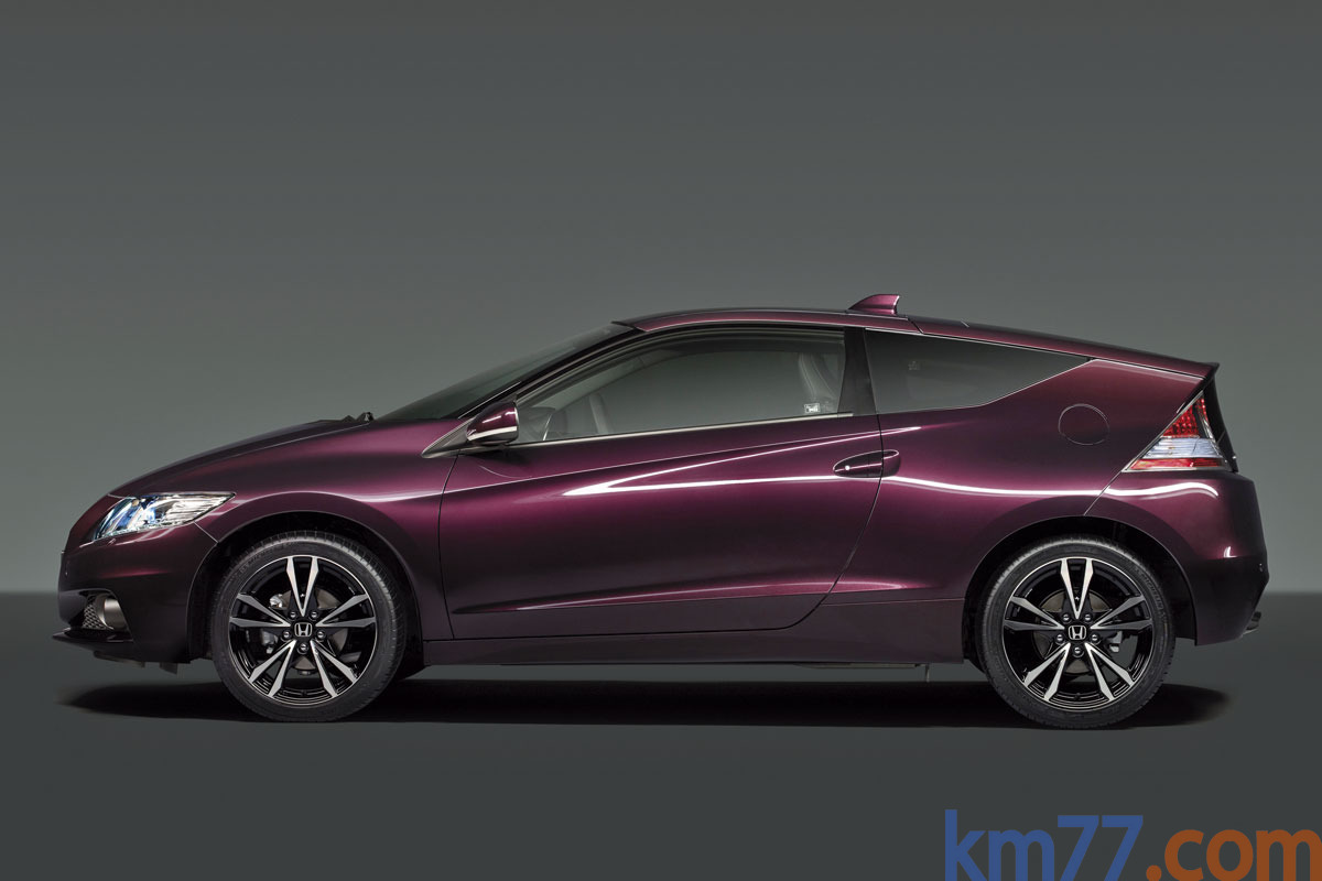 Honda CR-Z  1.5 i-VTEC IMA 137 CV Gama CR-Z Coup&eacute; Northen Lights Violet Pearl Exterior Lateral 3 puertas