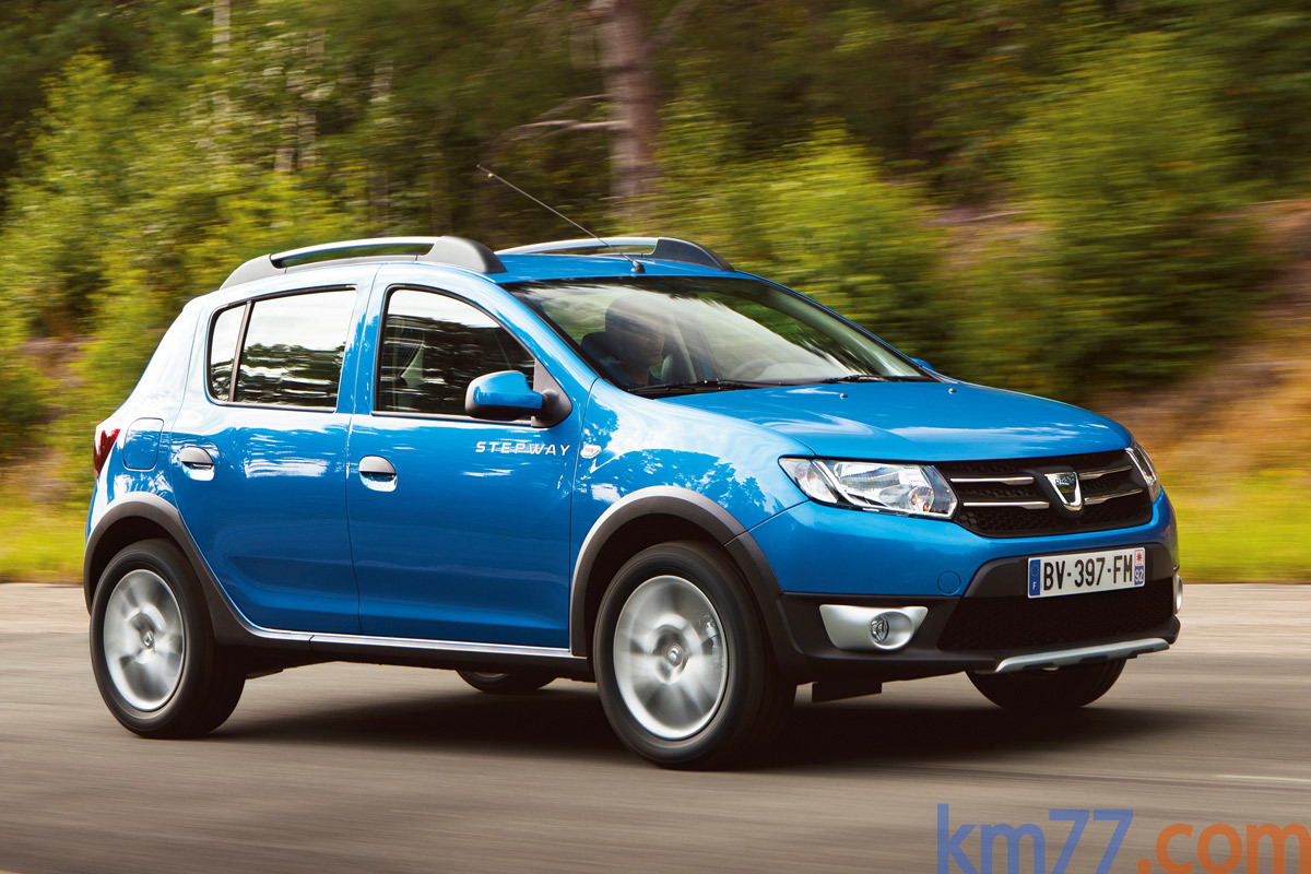 Dacia Sandero Gama Sandero Stepway Gama Sandero Stepway Turismo Exterior Frontal-Lateral 5 puertas
