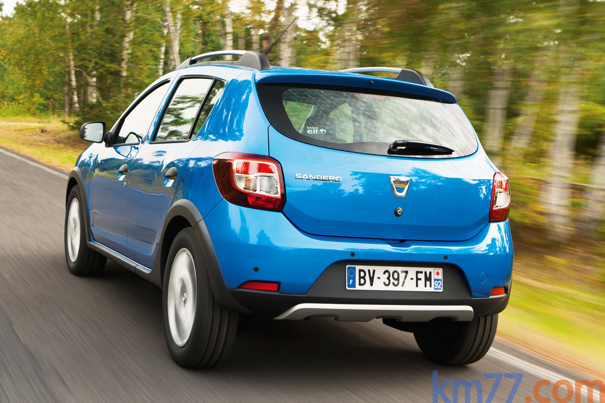 Dacia Sandero Gama Sandero Stepway Gama Sandero Stepway Turismo Exterior Posterior-Lateral 5 puertas