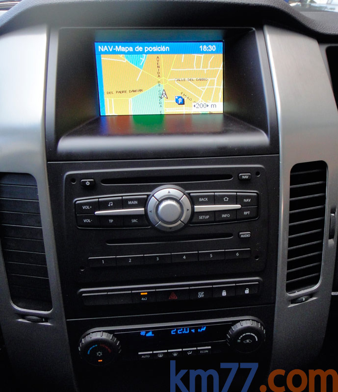 TATA Aria 2.2 DICOR 150 CV 4x4 Gama Aria Monovolumen Interior Navegador 5 puertas